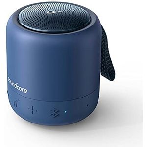 Anker Soundcore Mini 3 Bluetooth-luidspreker Speaker, BassUp- en PartyCast-technologie, USB-C, Waterdicht IPX7 en aanpasbare EQ