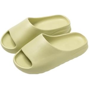 Slippers, Zomersandalen for mannen en vrouwen for thuisgebruik,voor dames en heren(Green,45 EU)