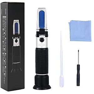 Handheld 0-80% alcohol refractometer for geesten huishoudelijke drank brouwen refractometer alcoholconcentratiedetector(Carton Box)