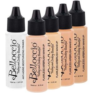 Belloccio Fair Colour Shades Airbrush make-up foundationset