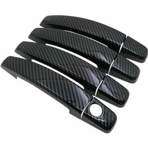 Deurgreephoes van koolstofvezel voor Chevrolet Trax 2013-2019 Auto-exterieur styling accessoires stickers trim