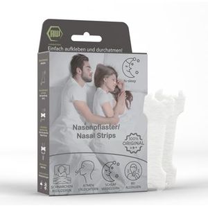 hi-sleep® Neuspleisters, 30 stuks/stuks premium neusstrips, neusstrips tegen snurken, goede nachtrust, beter ademen, bij verstopte neus, snurkstopper, universele maat