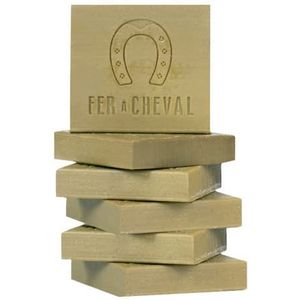 Fer à Cheval - Echte Marseille zeep – zeep (Olijf, 6 x 65 g)