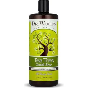 Dr. Woods Naturals Tea Tree Zeep & Shea Butter, 946 ml