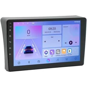 Android 14 Autoradio 9 inch touchscreen voor Nissan Navara D40 2005-2010 Autoradio Navigatie met Carplay met GPS navigatie Bluetooth FM USB Steering Wheel Control(X9 8G+256G)