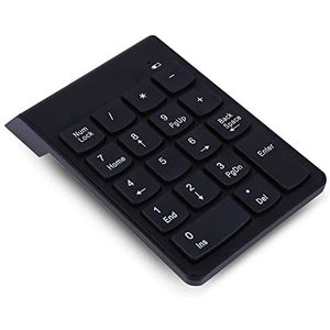USB numeriek toetsenbord nummerblok numeriek toetsenblok nummertoetsenbord extra toetsenbord 18 toetsen Pro-toetsenbord voor pc, computer, noodbook, desktop met kabel