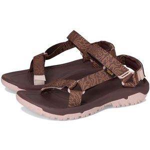 Teva Womens Hurricane Xlt2 Terra Textuur Sport Sandaal, Diep Mahonie/Roos Rook, 6