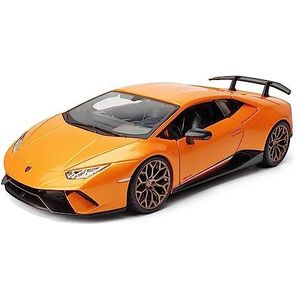 1:24 Voor Lamborghini Huracan Performante Sportscar Legering Model Auto Diecasts & Toy Vehicles Verzamelen Auto Speelgoed Jongen Verjaardagscadeau (Color : A, Size : With box)