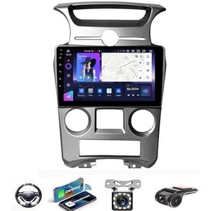 Android 13 Auto Stereo MP5 Player 9'' Screen Autoradio Voor KIA Carens 2007-2011 Car-play Android Auto GPS-navigatie Bluetooth RDS FM AM DAB+ Radio Stuurbediening Voice Control(NF-7 8Core 8+256G B)