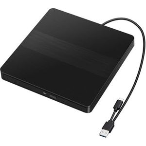 2-in-1 USB 3.0 Type C Externe DVD RW CD-brander Slanke Drive Brander Lezer Speler Optische Drives For Laptop PC Draagbare DVD-brander
