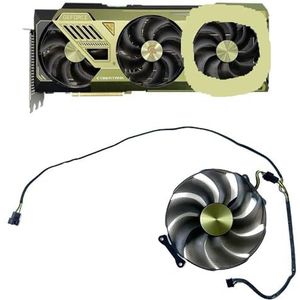 Koelventilator 100 mm 4-pins voor Manli voor GeForce RTX4080 Super Gallardo RTX4090 videokaartventilatoren(C)