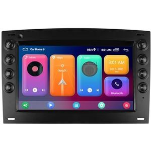 Android 14 2 Din Autoradio voor Renault Megane 2 2002-2009 - Steun Carplay Android Auto DSP-7"" Touchscreen Auto Stereo Met Stuurwielbediening WIFI 4G Bluetooth Split-Screen(P2 WIFI 4-Core 1G+32G)