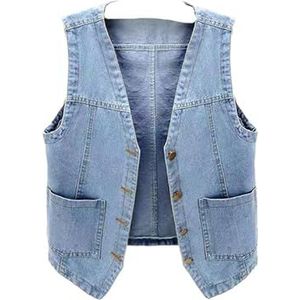 RWGSNB - Denim Gilet - Lichtblauw - Dames Casual