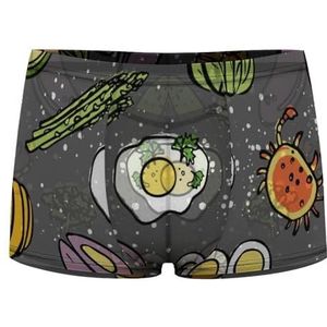 Ketogenic Food Heren Boxer Slips Sexy Shorts Mesh Boxers Ondergoed Ademend Onderbroek Thong