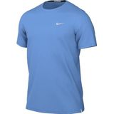 Nike Heren M Nk Df Uv Miler Ss, University Blue/Reflective Silv, DV9315-412, L