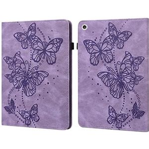 Tablet PC-hoes Compatibel met Lenovo M10 TB-X505L/TB-X505F/TB-X605L/TB-X605F P10 (TB-X705F TB-X705L) Slanke opvouwbare standaard Folio-tablethoes, verstelbare bevestigingsriem Kaartsleuf Schokbestendi