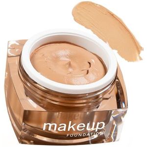 EGYPT-WONDER Make Up Mousse (30 ml) – 4-in-1 make-up: foundation, concealer, make-up & poeder – beautycrème voor een glad gezicht – cosmetica voor een perfecte teint in één stap