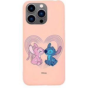 Lilo Inlove Beschermhoes voor iPhone 14 Pro, officiële Lilo & Stitch, zacht om je mobiele telefoon te beschermen, van vloeibare siliconen, officiële licentie van Disney
