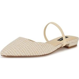 Nine West Gorga Mule voor dames, Crème 150, 35.5 EU
