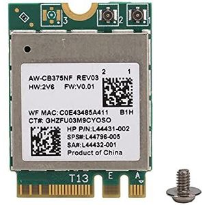 Wifi Module voor 10/Linux/Android, Etc, 2.4/5.0GHz Bluetooth 5.0 M.2 NGFF Draadloze Netwerkkaart Voor RTL8822CE, 802.11a/b/g/n/ac