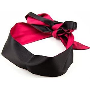 Satijnen Oogmasker Slaap Masker - Rood Blinddoek Satijn Oogmasker - Oogblinddoek Slaapmasker 59 Inch (59)