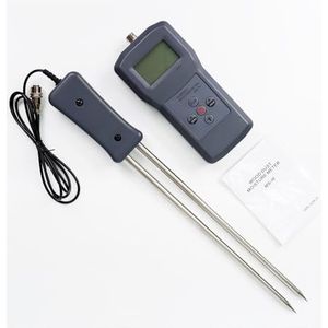 Digitale vochtmeter, Draagbare houtzaagsel/graanvochtpoeder of gerst, sojabonen, maïs, haver, vochtigheidsanalysator en tester
