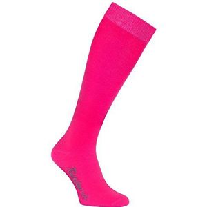 Rainbow Socks - Vrouwen Mannen Kleurrijke Katoen Knie Hoge Sokken, 1x Roze, 39-42 EU