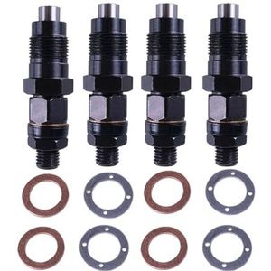 4 stuks dieselbrandstofinjectorset compatibel met HILUX HIACE 2,8 liter 3L motorbrandstofinjector 23600-59105 Accessoires