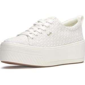 Keds Dames Skyler-5 Fashion Sneaker, Sneeuwwitje Oogje, 7 UK, Sneeuwwitje oogje, 40 EU