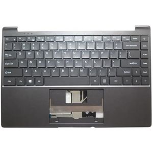 Laptop PalmRest&toetsenbord voor BMAX voor MaxBook X14 PRO Zwart Grijs bovenste behuizing Verenigde Staten VS
