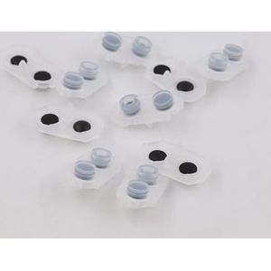 GGZone 10 STKS JDS 001 011 030 JDM-030 040 055 Geleidende Rubber Pads voor PS4 Controller L2 R2 L1 R1 Rubber Knoppen (JDS-055 JDS-050)
