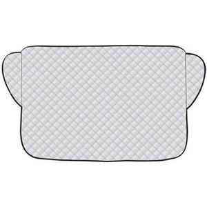 Auto Anti Vries Deken voor Ford C-MAX 2007-2015,Magnetisch Voorruitafdekking Auto Voorruit Cover Opvouwbaar Anti Sneeuw Vorst Ijs Warmte Zonwering Auto-Accessoires,163 * 136