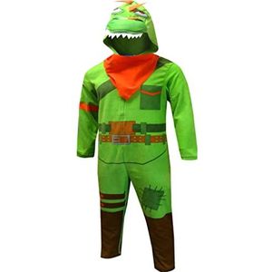 Fortnite Rex Plush Costume for Adults, Large Green