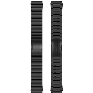 Metalen titanium horlogeband geschikt for Huawei WATCH 4 Pro Band geschikt for Samsung geschikt for Huami geschikt for Amazfit geschikt for Xiaomi 20 22mm armband polsbandjes riem accessoire (Color :