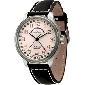 Zeno-Watch Mens Horloge - OS Retro Pointer datum - 8554Z-f2