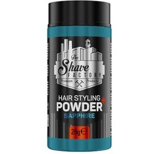 The Shave Factory - Sapphire - Haar Styling Poeder - 20g - Sterke Hold en Volume