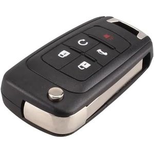 Autosleutelbehuizing Voor Cruze Voor Epica Voor Lova Voor Camaro Voor Impala 2 3 4 5 Knop Flip Vouwen afstandsbediening Autosleutel Shell Autosleutel Cover Shell ( Color : 4 )