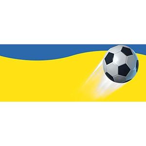 1art1 Voetbal XXL Poster Ukraine Country Flag Affisch Plakkaat 120x80 cm