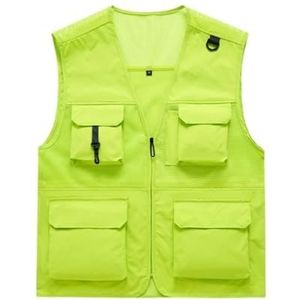 Reflecterende Kleding Reflecterend Vest Nachtkleding Fotograaf Buitenveiligheid Voor Wegenbouw(Grün,S)