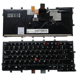 Amerikaans Russisch Spaans Latijns Arabisch Brazilië Portugees Laptop Verlicht Toetsenbord Voor Lenovo voor Thinkpad X270 Notebook PC(BR Backlit Point)