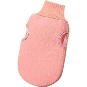 Badsponzen for volwassenen, badspons, mesh poef badspons, schuim Loofah spons (Size : Pink)