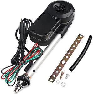 Audio- & videoantennes voor auto 12V AM FM-zenderantennes Elektrische antenne Automatische telescopische exterieur voertuigaccessoires voor auto's Auto-antenne