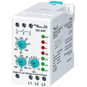 GK-04F Fase Sequence Fase Failure Voltage Analoog Verstelbaar Protection Relay