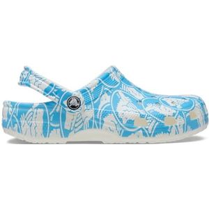 Crocs - Classic Duke Print Clog - 2100034OX - Kleur: Blauw - Maat: 37 EU