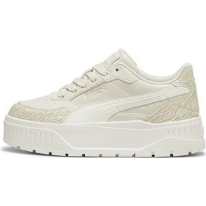 PUMA Vrouwen Karmen Ii Idol Sneaker, Animal Fever-alpine sneeuw-warm wit, 8.5 UK, Dierenkoorts Alpine Sneeuw Warm Wit, 42.5 EU