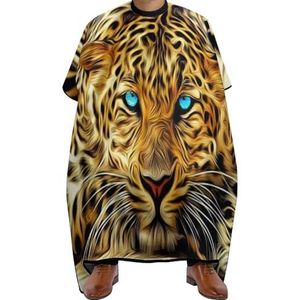 Kapperscape Pririe Cheetad Luipaard Haar Salon Cape Professionele Barber Cape Verstelbare Kapmantel Voor Huishouden Kapsel Volwassenen 140 x 168 cm