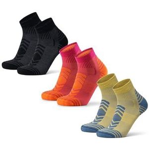 DANISH ENDURANCE - Korte Merino Wol Wandelsokken - 3 Paar - Maat 43-47