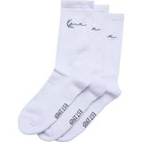 Karl Kani Accessoires KA-SK011-002-01 KK Signature Socks 3-Pack, wit, 43-46 EU