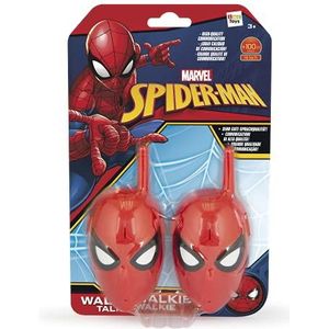 2 Spiderman-walkietalkies voor kinderen met zeer goede spraakkwaliteit; cadeau voor meisjes en jongens vanaf 3 jaar