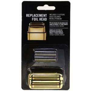 BY MIA Vervangende folie- en snijset | voor BaByliss Pro FX 01/02 scheerapparaten zwart | Professioneel snijden